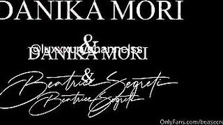 Trio Danika Mori e onlyfanser italiana