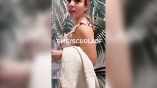 Ragazza italiana onlyfans si fa scopare nella spa della palestra da fan