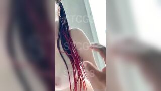 Mady scopata da black a pecorina alla finestra OF