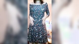 Flash fica e tette ragazza italiana