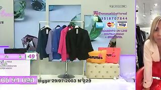 Dallo studio della televendita in Tv Diretta Botto OF 14 05 2023