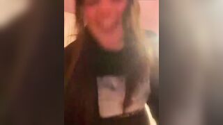 Tette Periscope studentessa italiana