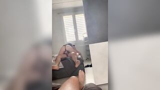 Scopata coppia italiana allo specchio