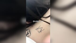 Ambr4 Bianchin1 succhia il cazzo a due amici sextape of