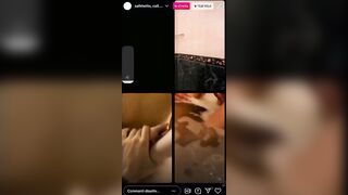 Ragazze italiane scopano e lesbicano in diretta Instagram