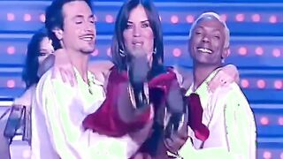 Antonella Mosetti balletto in tv upskirt