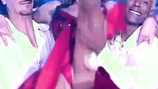 Antonella Mosetti balletto in tv upskirt