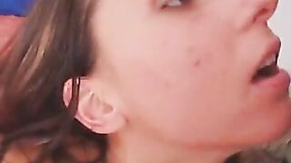 DIMMELO! COSA VUOI?VOGLIO LA SBORRA IN FACCIA DAMMELA TUTTA