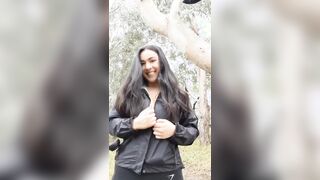 Flash tettone al parco