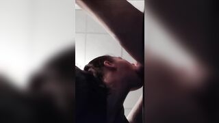 Pompinara deepthroat amatoriale