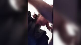 Pompinara deepthroat amatoriale