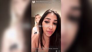 Naomi De Crescenzo - Volete vedere il bacio lesbo con reby - Diretta Of