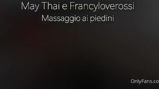 Francy e May Thai video lesbo - Massagio ai Piedini