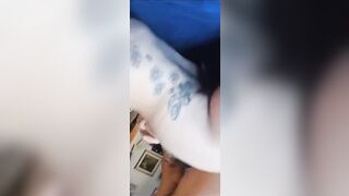 Primo piano mentre scopo la fida di mia moglie