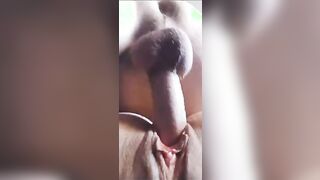 Primo piano mentre scopo la fida di mia moglie