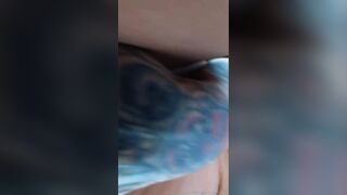 Denise Buranello esibizionismo all'aperto corsa in topless e ditalino Of