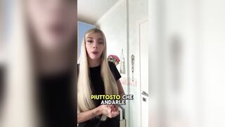 Voi pagate per vedermi le tette e io faccio i soldi