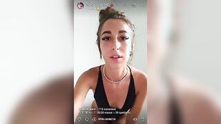 Sofia nuda in diretta OF