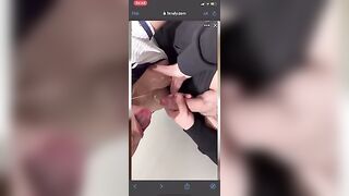 Pompino con sborrata sulle tette Fansly