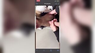 Pompino con sborrata sulle tette Fansly