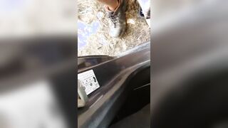 Bocchino ragazza napoletana schizzata in bocca