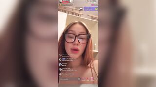 Non guardate le mani ma li bracci Diretta Bigo biondina romana