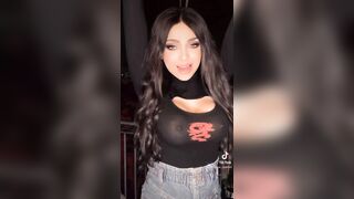 Lara Diabla body trasparente TikTok