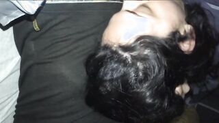 Fidanzata tettona bella pompa pov