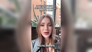 Sophie Sapphire del chinotto tour dissa il calippo tuor