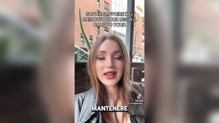 Sophie Sapphire del chinotto tour dissa il calippo tuor