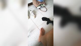 Cosa fai conciata cosi? Dai stupido