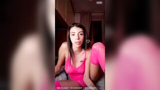 Alessi4 diretta OF si masturba in live