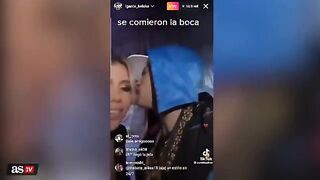 Wanda Nara limona col rapper argentino L-Gante