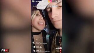 Wanda Nara limona col rapper argentino L-Gante