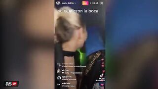 Wanda Nara limona col rapper argentino L-Gante