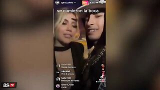 Wanda Nara limona col rapper argentino L-Gante