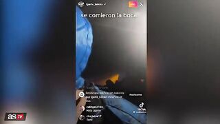 Wanda Nara limona col rapper argentino L-Gante