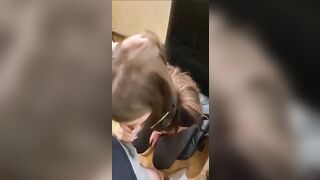 Bocchino con ingoio fidanzata 19 enne