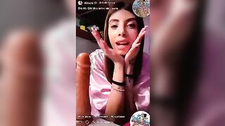 Alessi4 diretta OF - Se tippate questo bel culo lo sfondo con questo cazzo