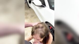 Bocchino in garage puttanella