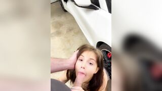 Bocchino in garage puttanella