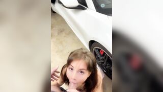 Bocchino in garage puttanella