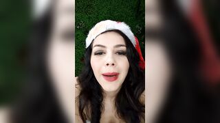 Valentina Nappi bestemmione natalizio ops