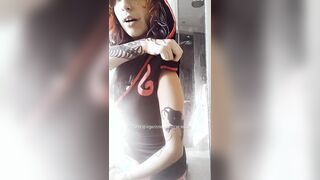 No non posso uscire cosi che dite?