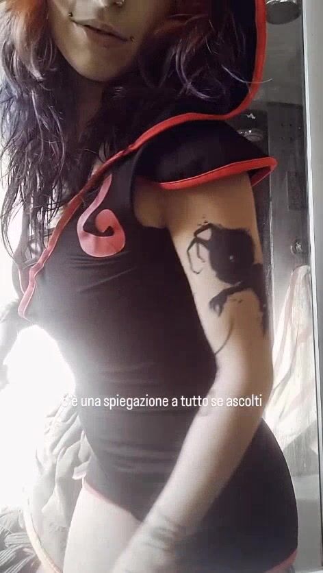 No non posso uscire cosi che dite?