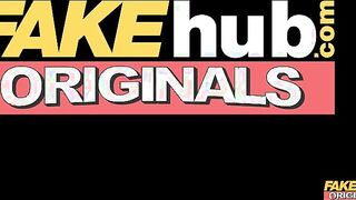 Threesome Elena Spano scopata da due cazzi FakeHub