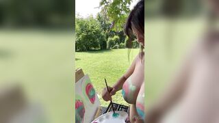 M4dy tettona artista del pennello OF