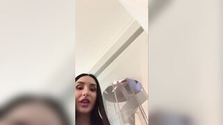 Quando ho voglia corro in bagno ol mio cazzo di gomma OF