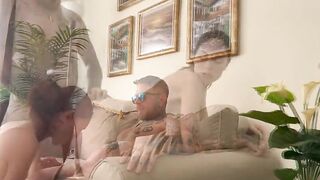 Non potevi aspettare che entravamo in casa? No lo voglio adesso