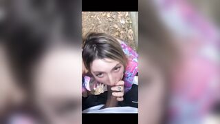 Biondina italiana succhia amico black OF